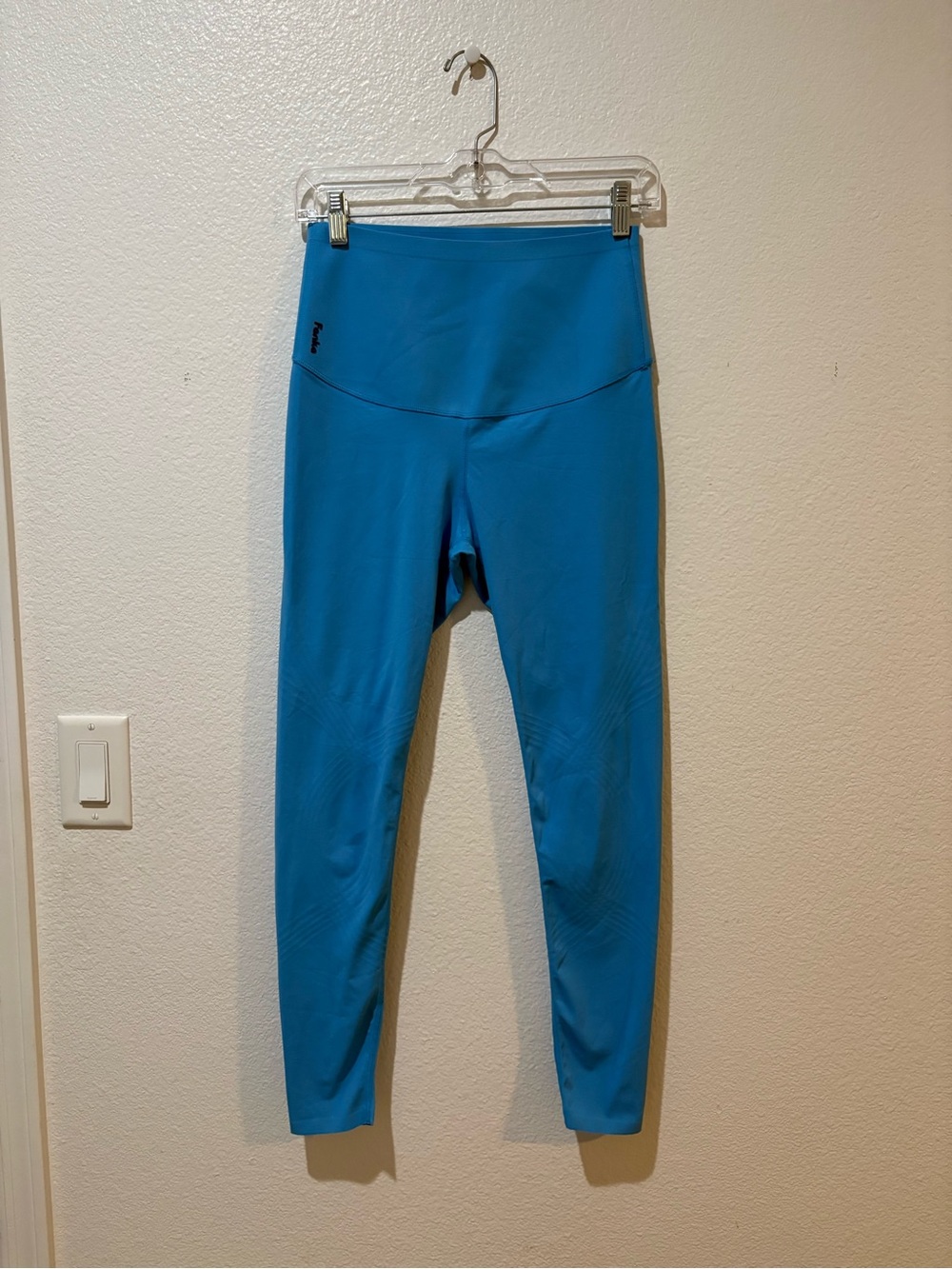 Fanka Small Blue Seamless Leggings  Sculpt Compression Bottoms
